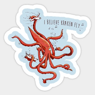 I believe Kraken fly Sticker